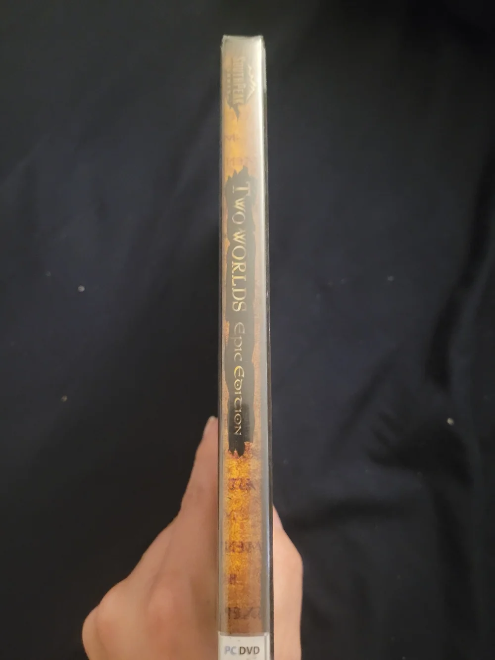 Two Worlds Epic Edition PC DVD — , Black & Gold Cover